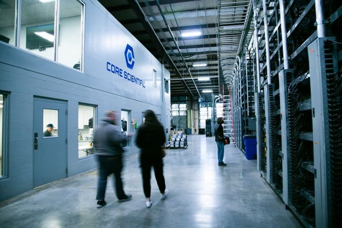 Core Scientific Operations Picture